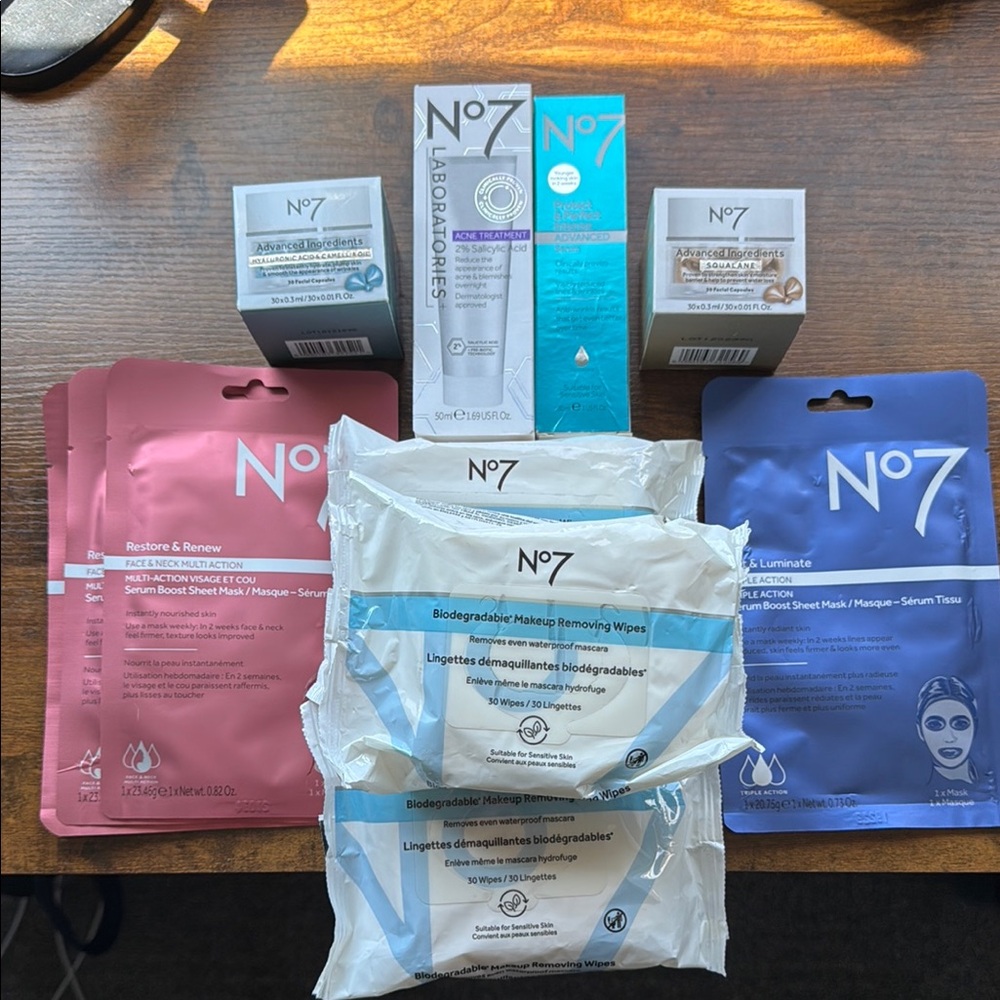 No7 Skincare and Masks